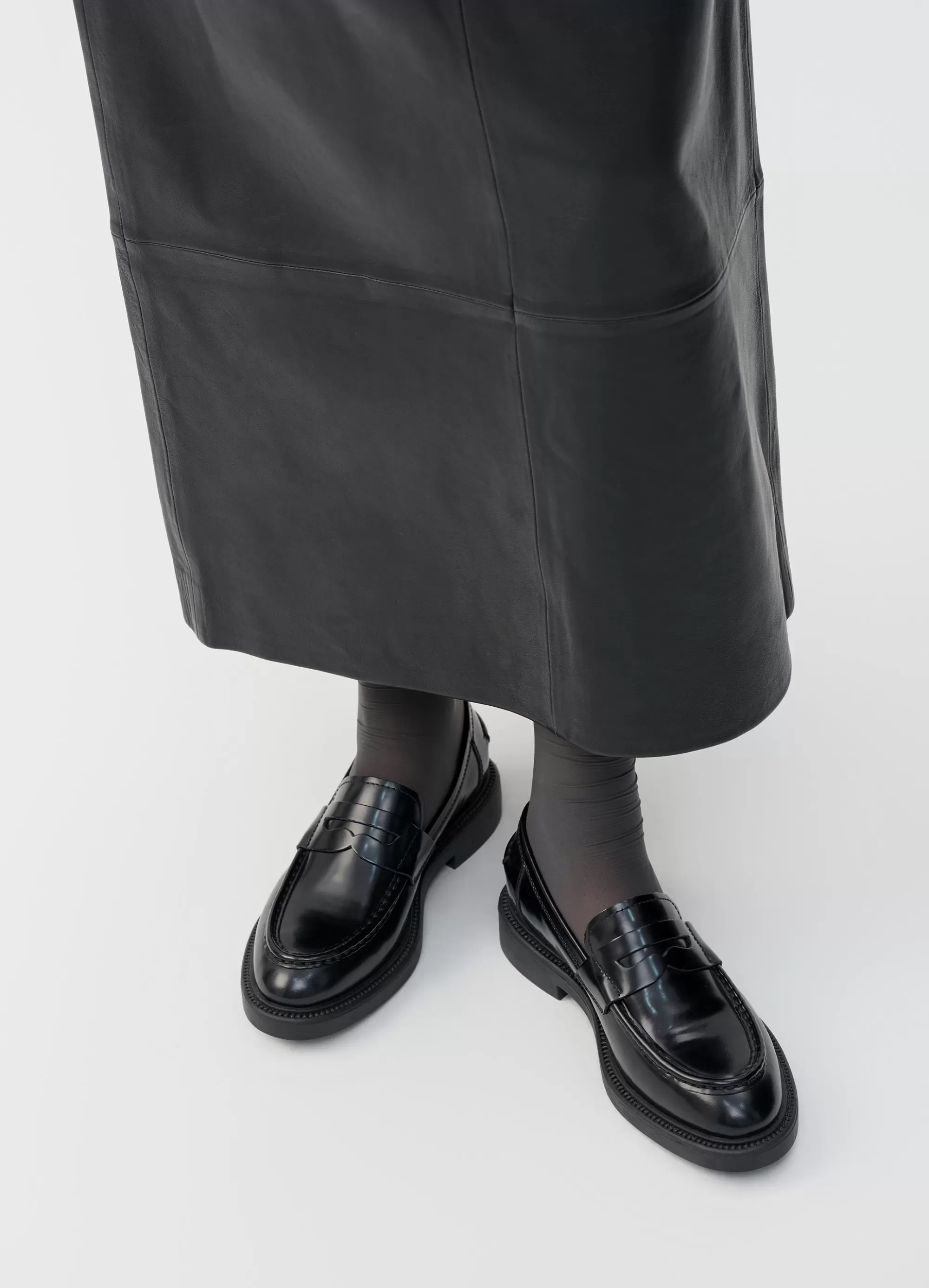 Vagabond Loafers | ALEX W LOAFER Blackpolishedleather