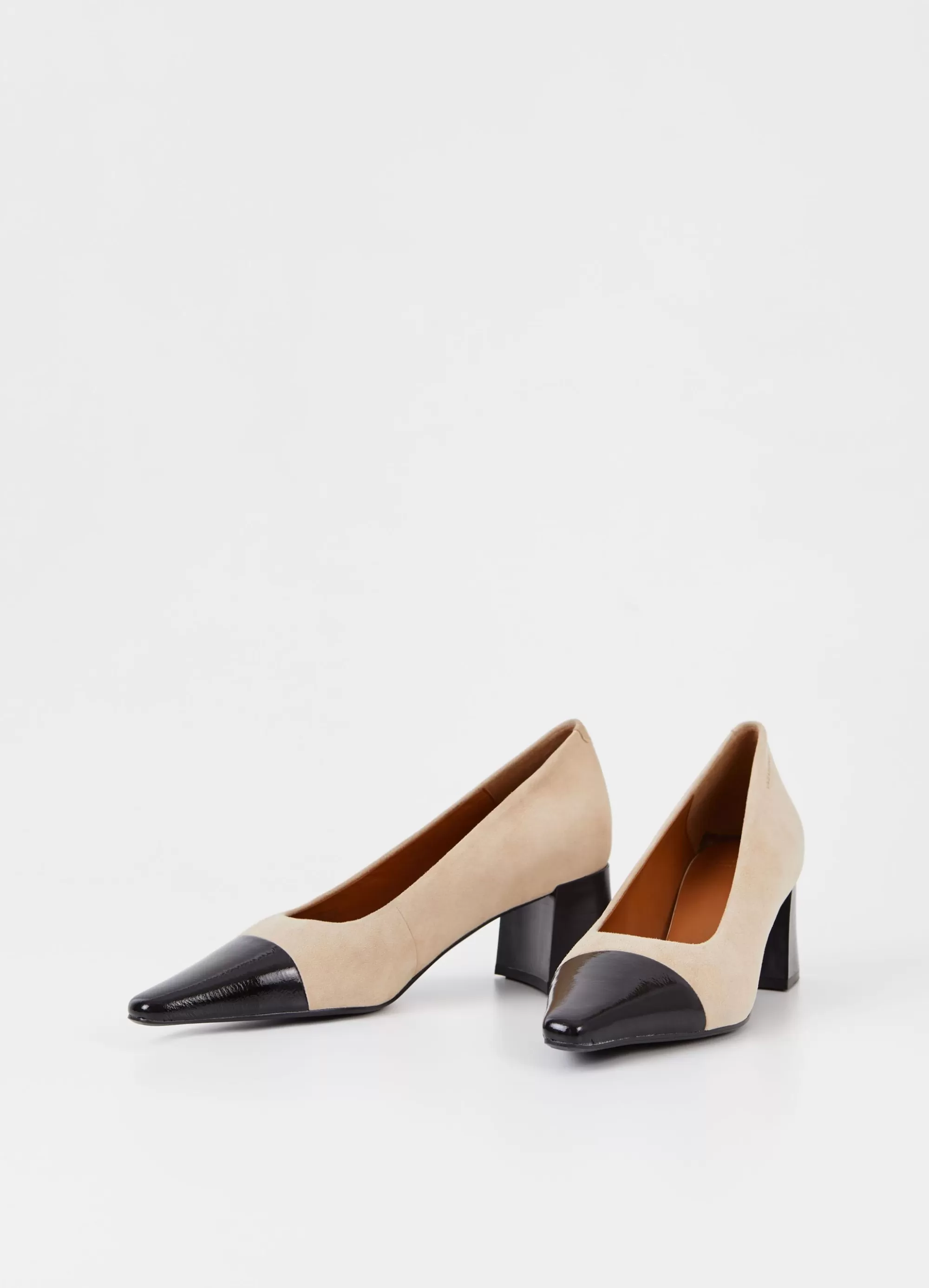 Vagabond Pumps | ALTEA PUMPS Beigesuede/patent