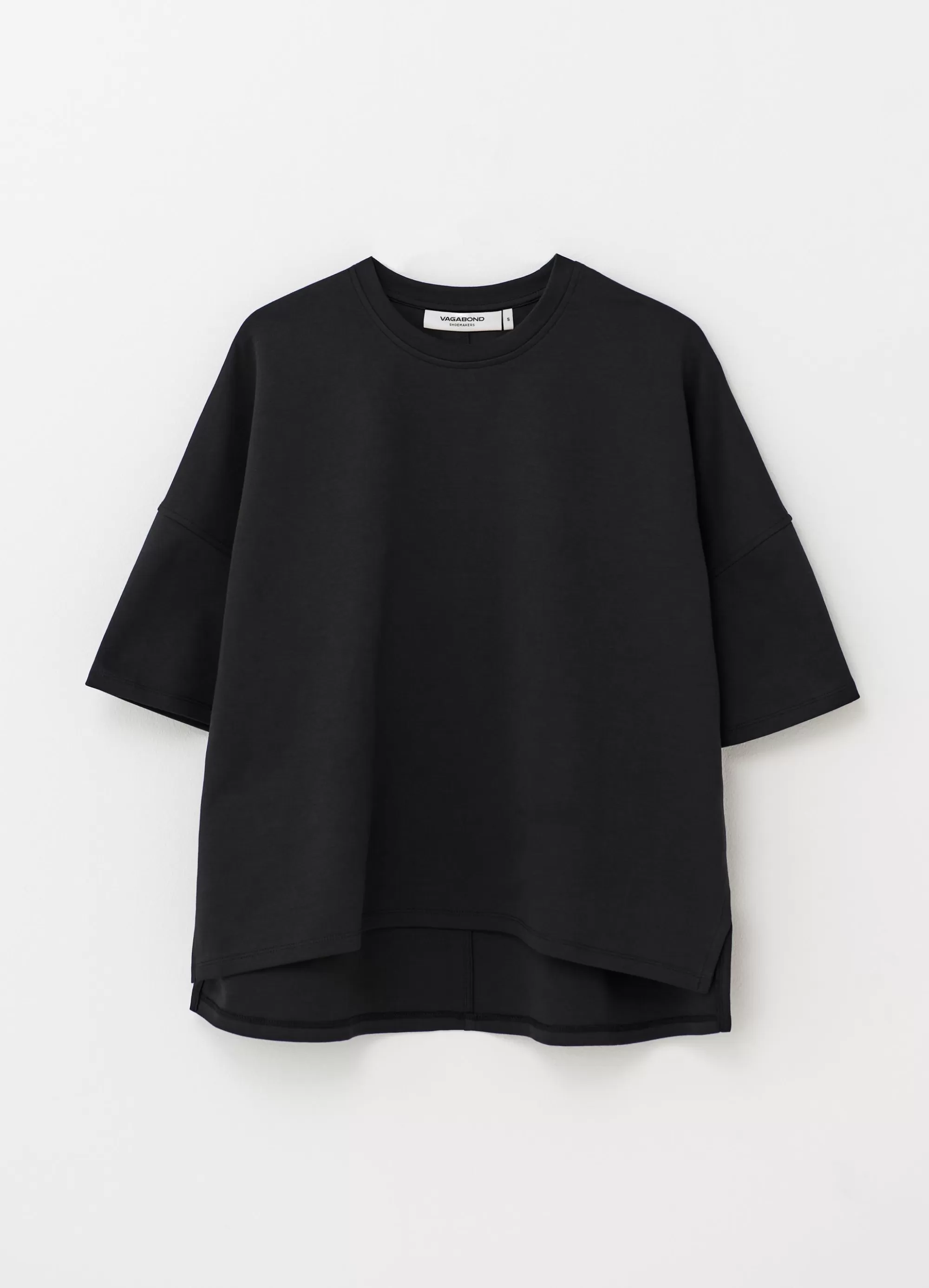 Vagabond Tops | BOXY T-SHIRT W Blacktextile