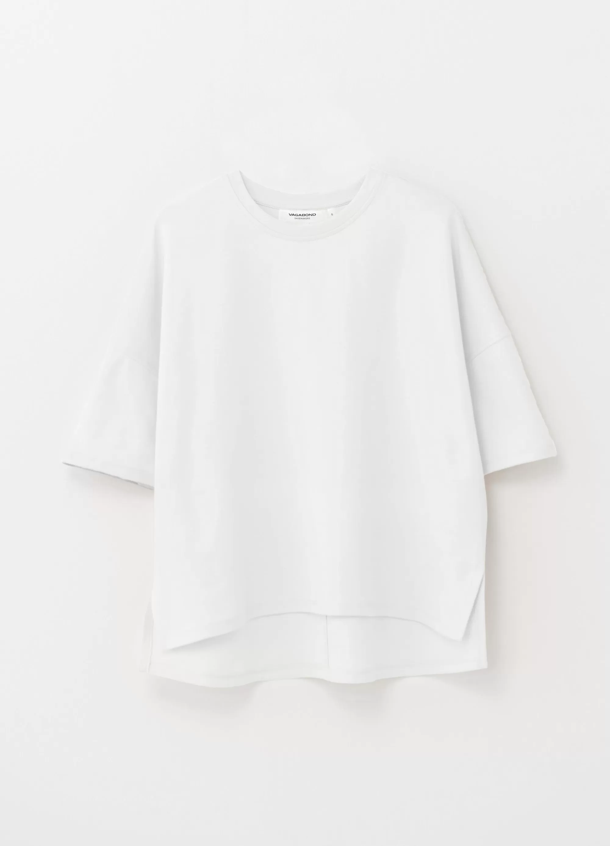 Vagabond Tops | BOXY T-SHIRT W Whitetextile