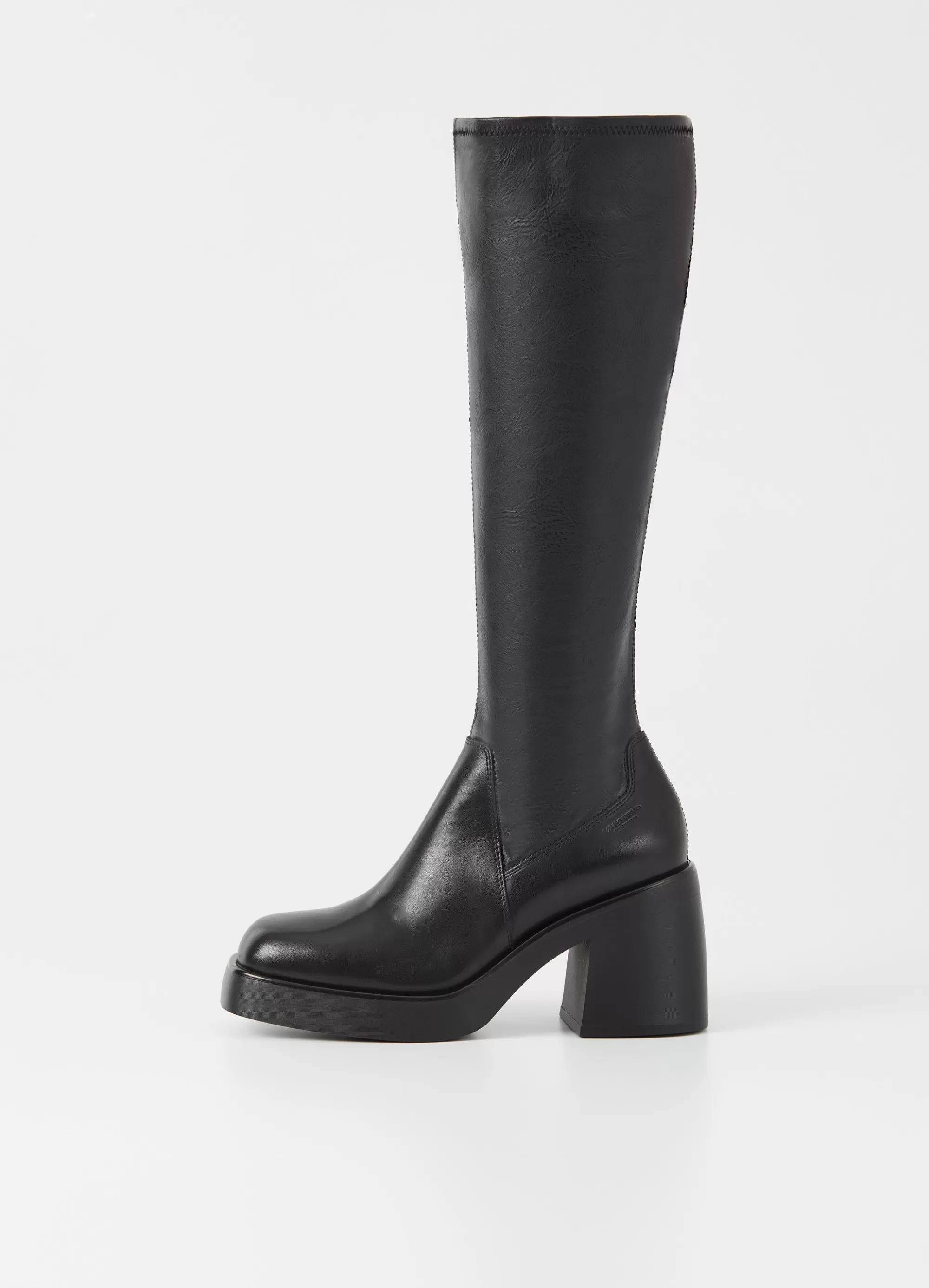 Vagabond Tall Boots | Boots | BROOKE TALL BOOTS Blackleather/comb