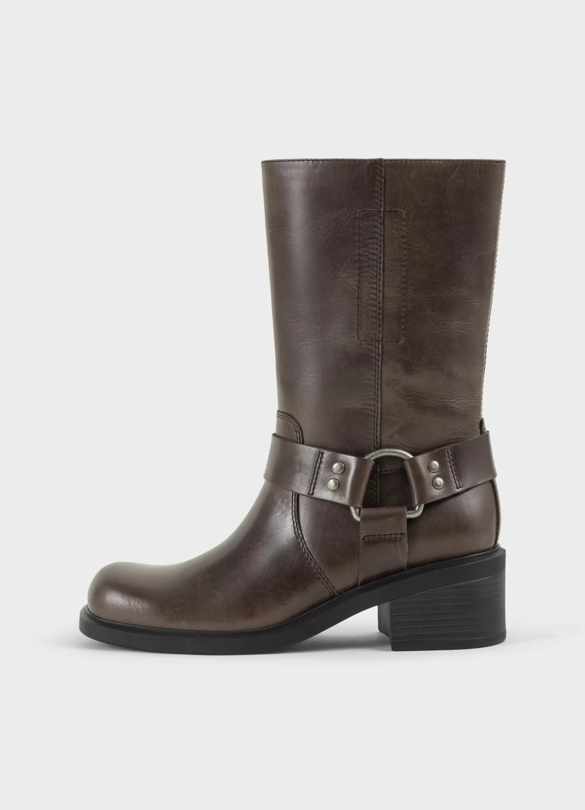 Vagabond Tall Boots | Boots | DANIELLA TALL BOOTS Brownoilynubuck