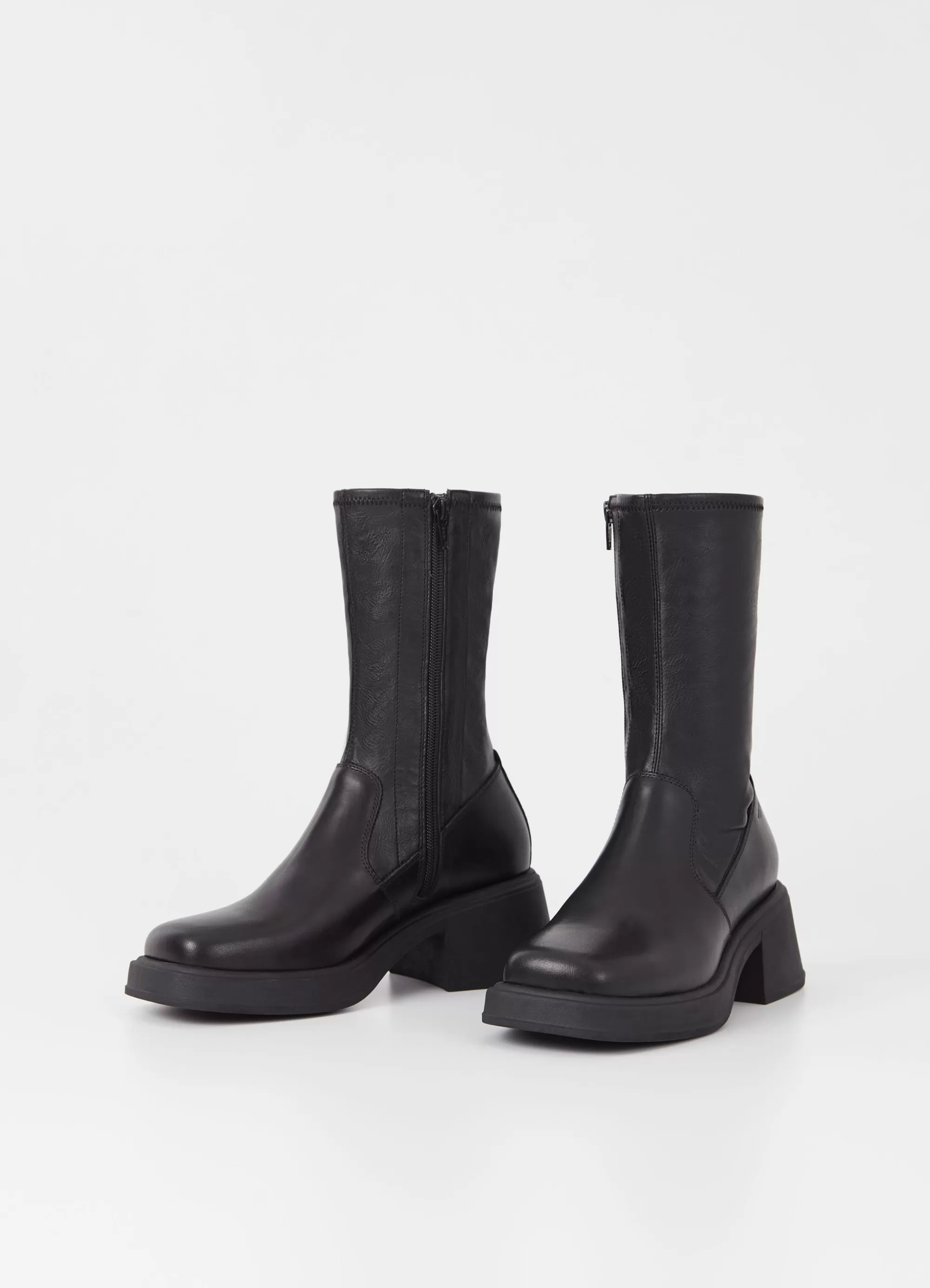 Vagabond Boots | DORAH BOOTS Blackleather/comb