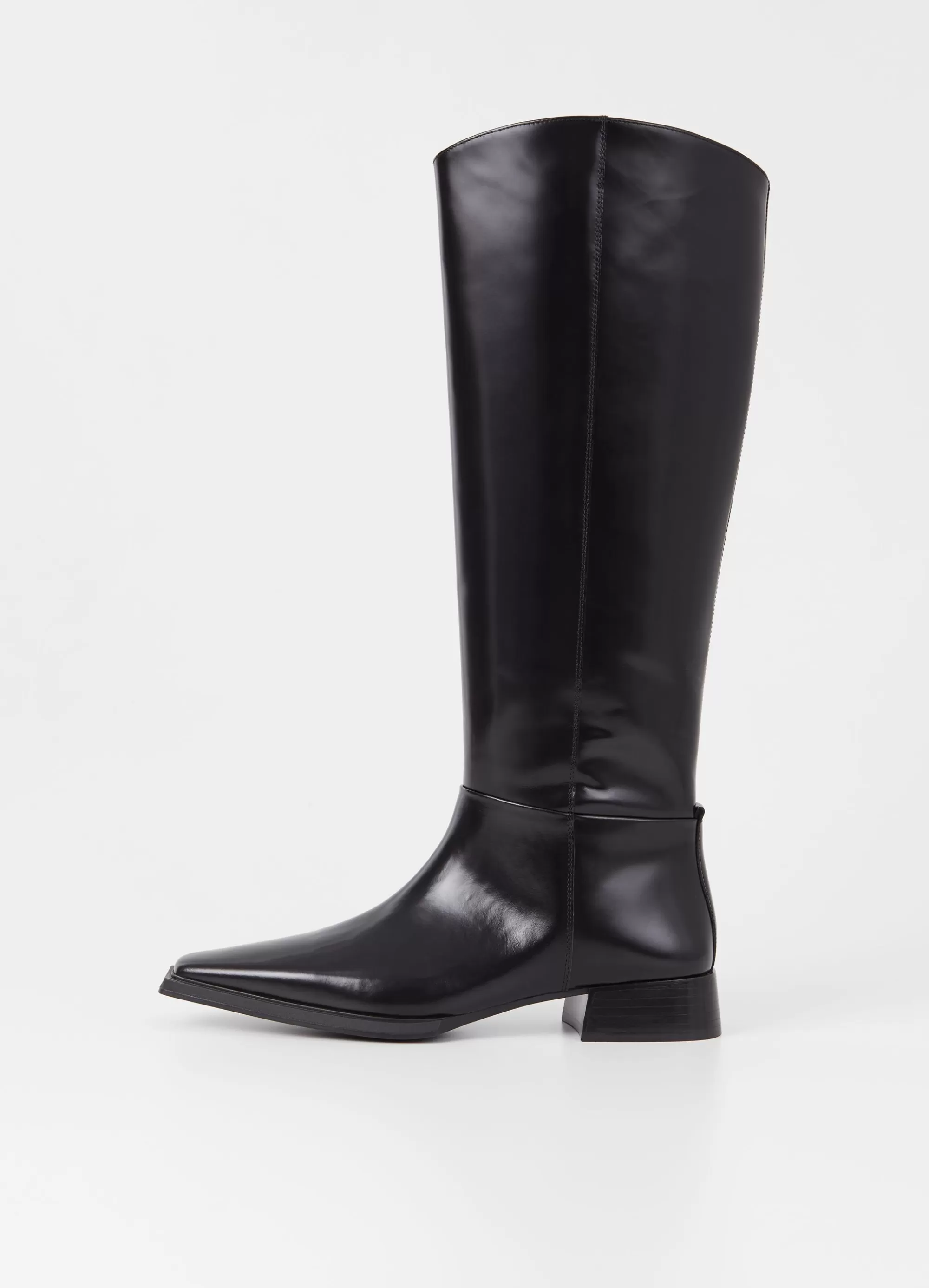 Vagabond Tall Boots | Boots | EIDA TALL BOOTS Blackpolishedleather