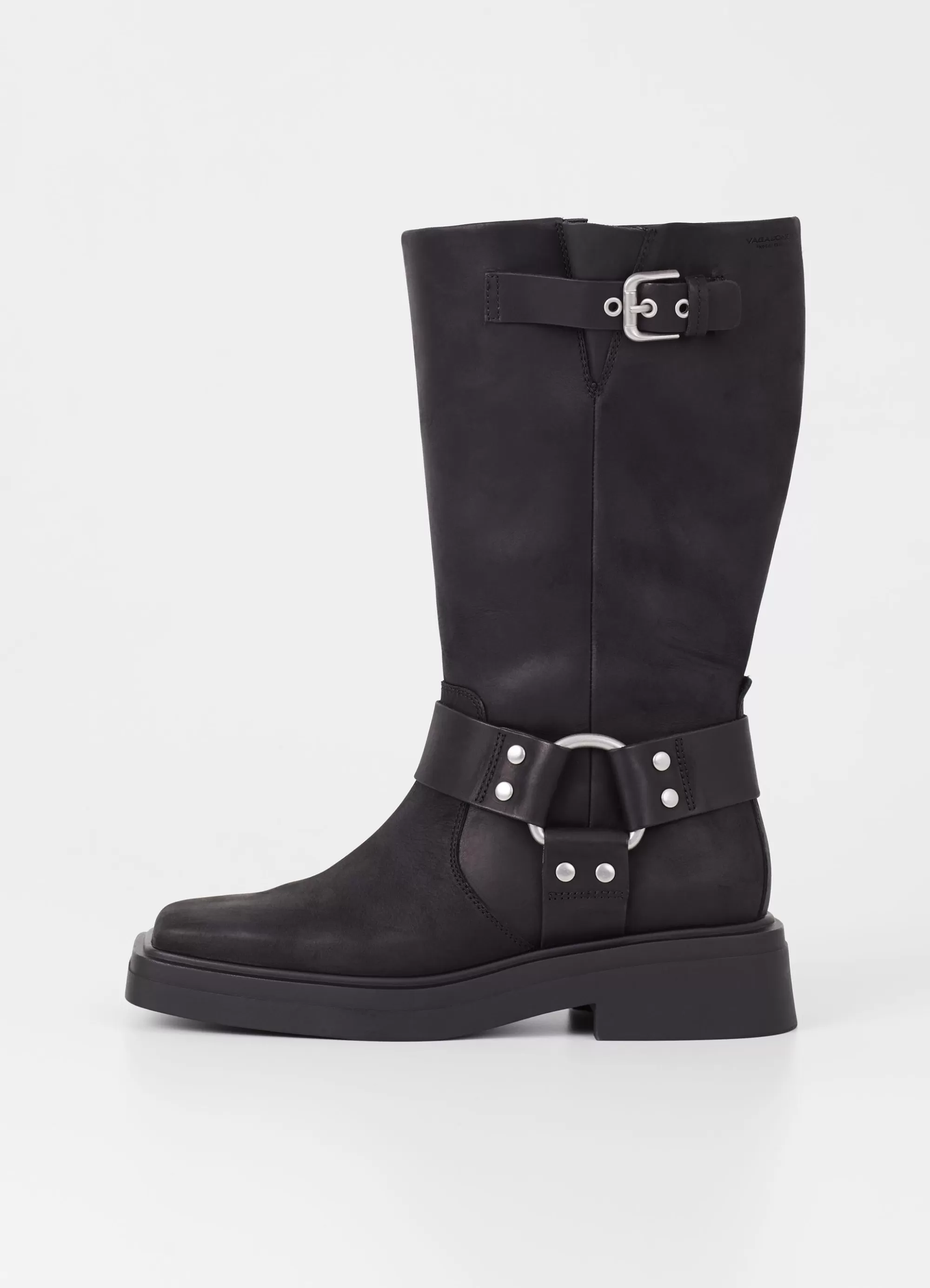 Vagabond Tall Boots | Boots | EYRA TALL BOOTS Blackoilynubuck