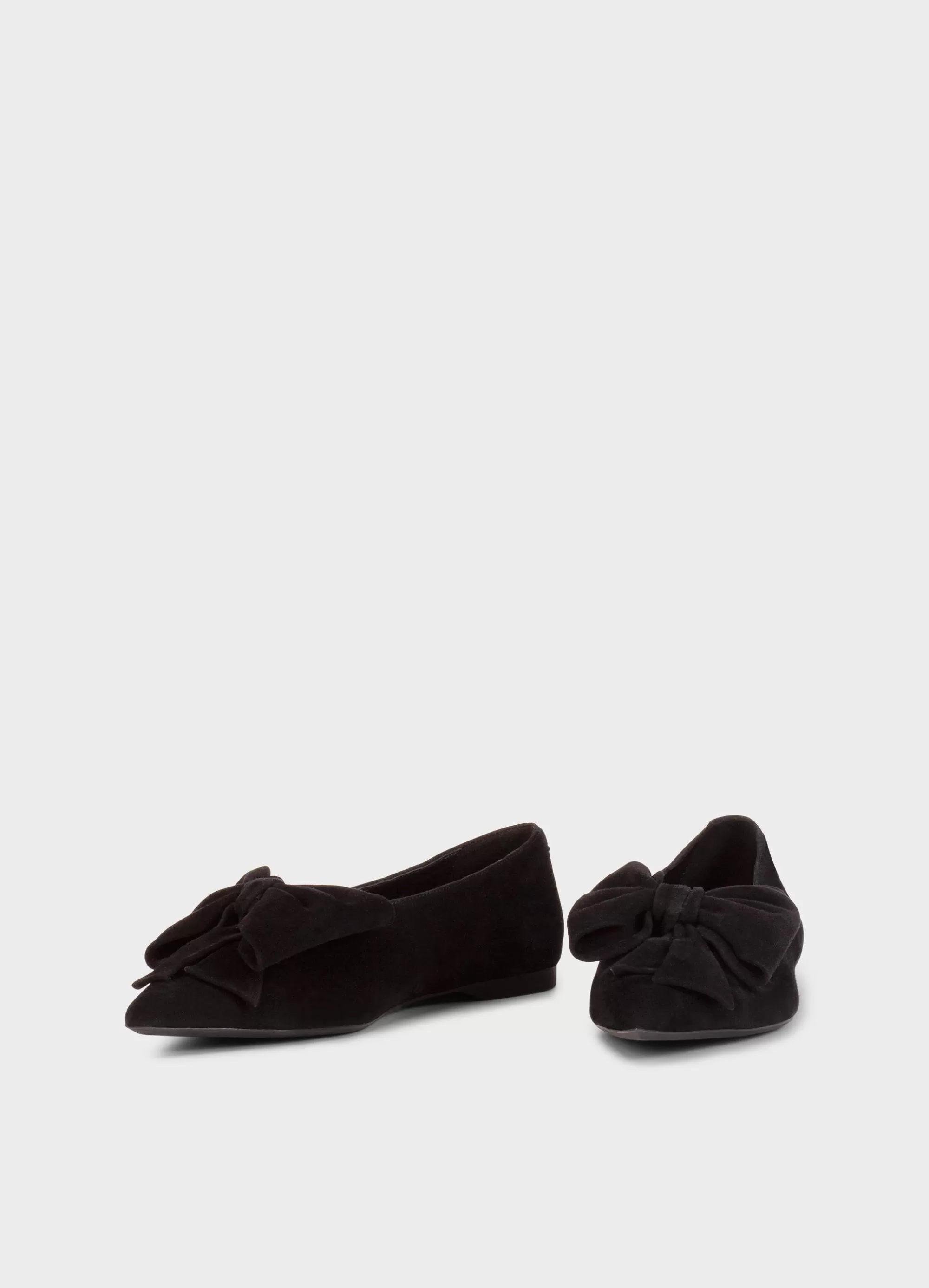 Vagabond Ballet Flats | HERMINE SHOES Blacksuede