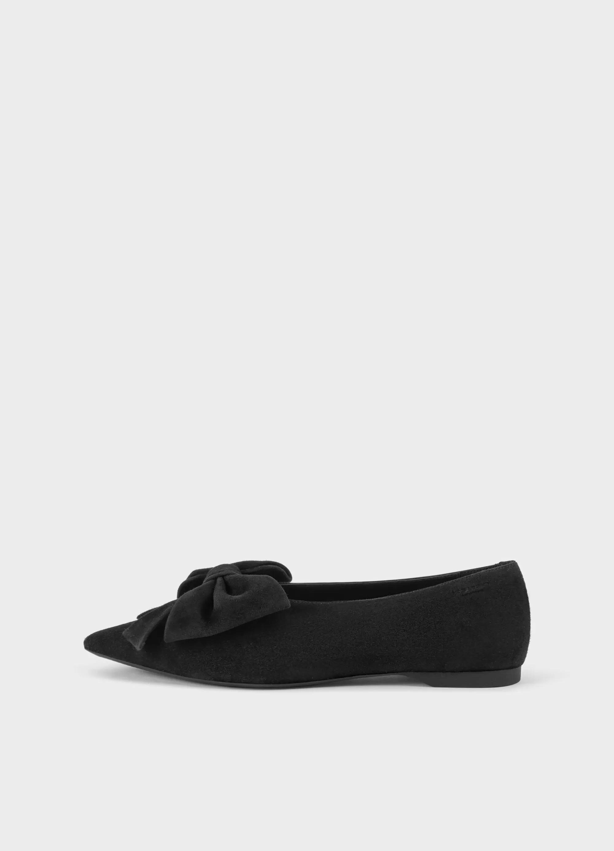 Vagabond Ballet Flats | HERMINE SHOES Blacksuede