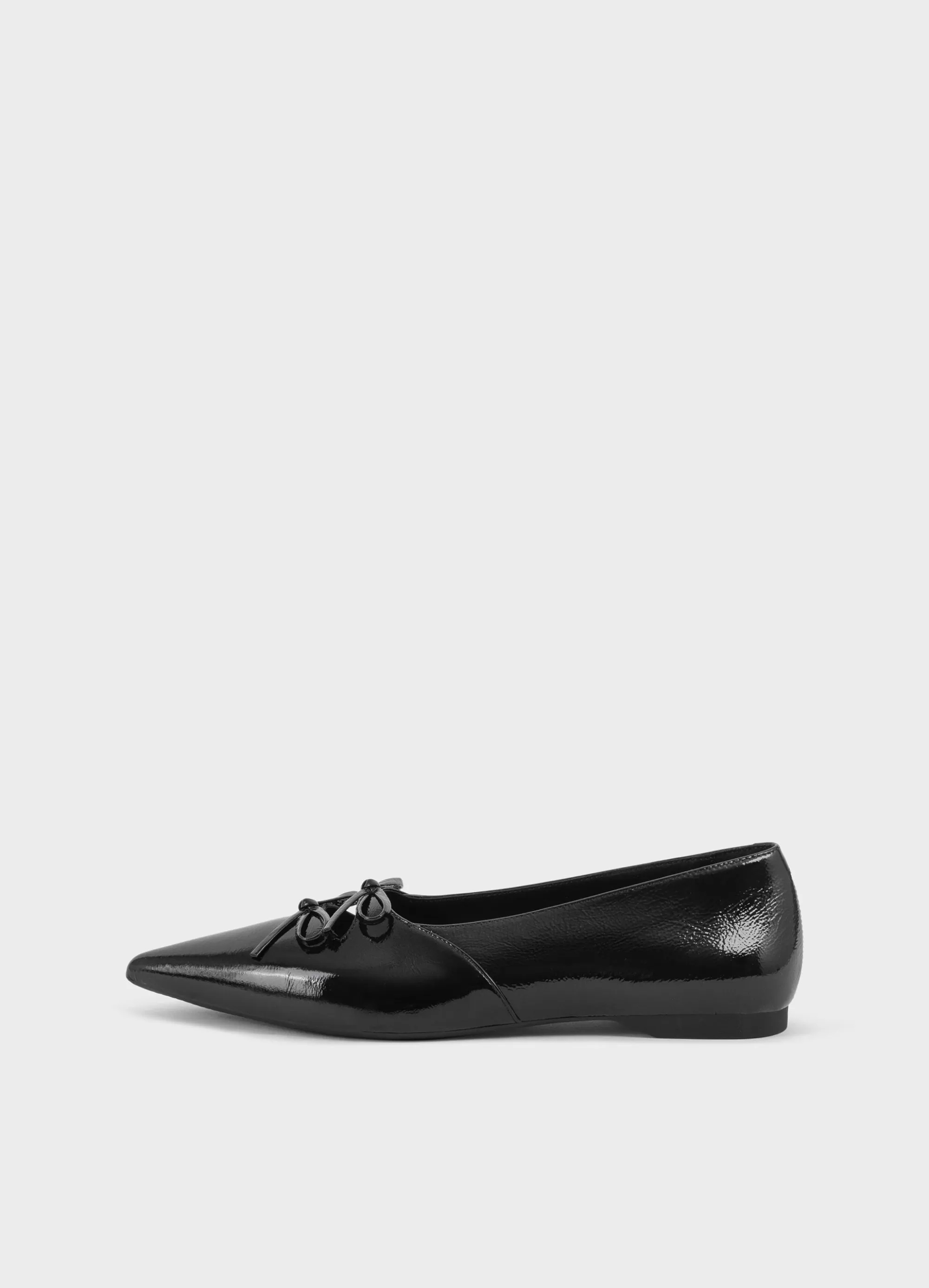 Vagabond Ballet Flats | HERMINE SHOES Blackpatentleather