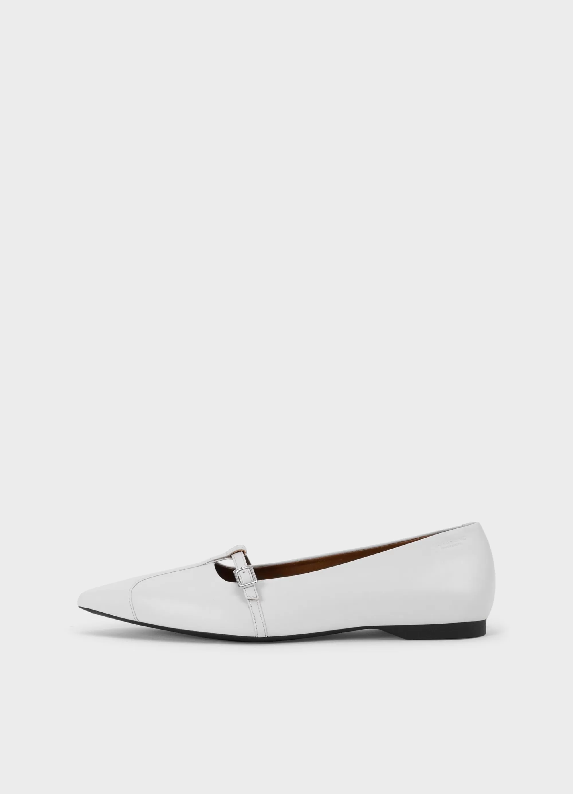 Vagabond Ballet Flats | HERMINE SHOES Whiteleather