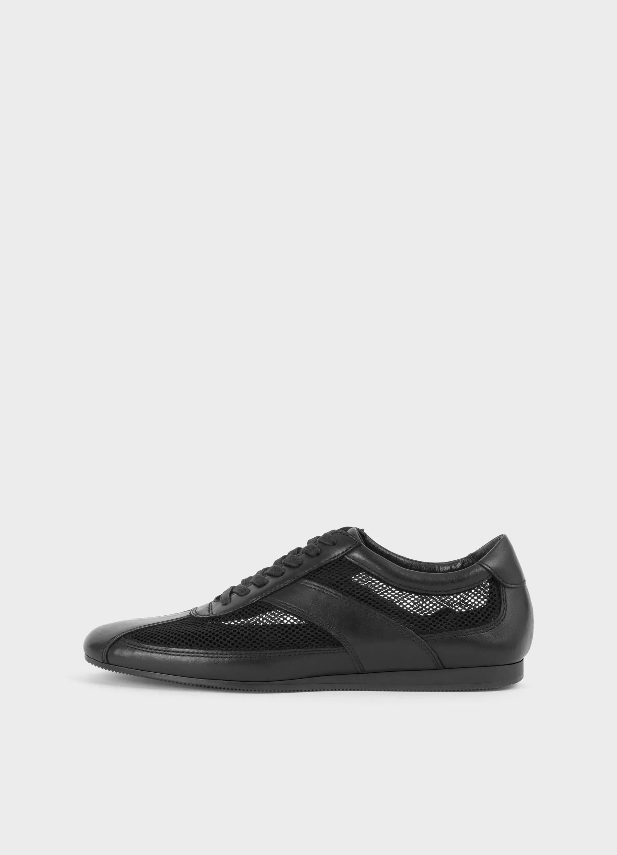 Vagabond Sneakers | HILLARY SNEAKERS Blackleather/mesh