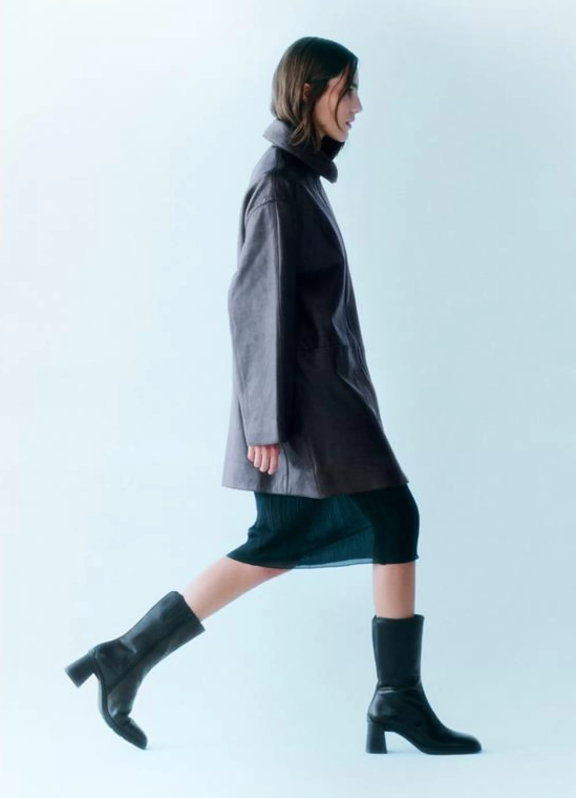 Vagabond Tall Boots | Boots | JANINE TALL BOOTS Blackleather