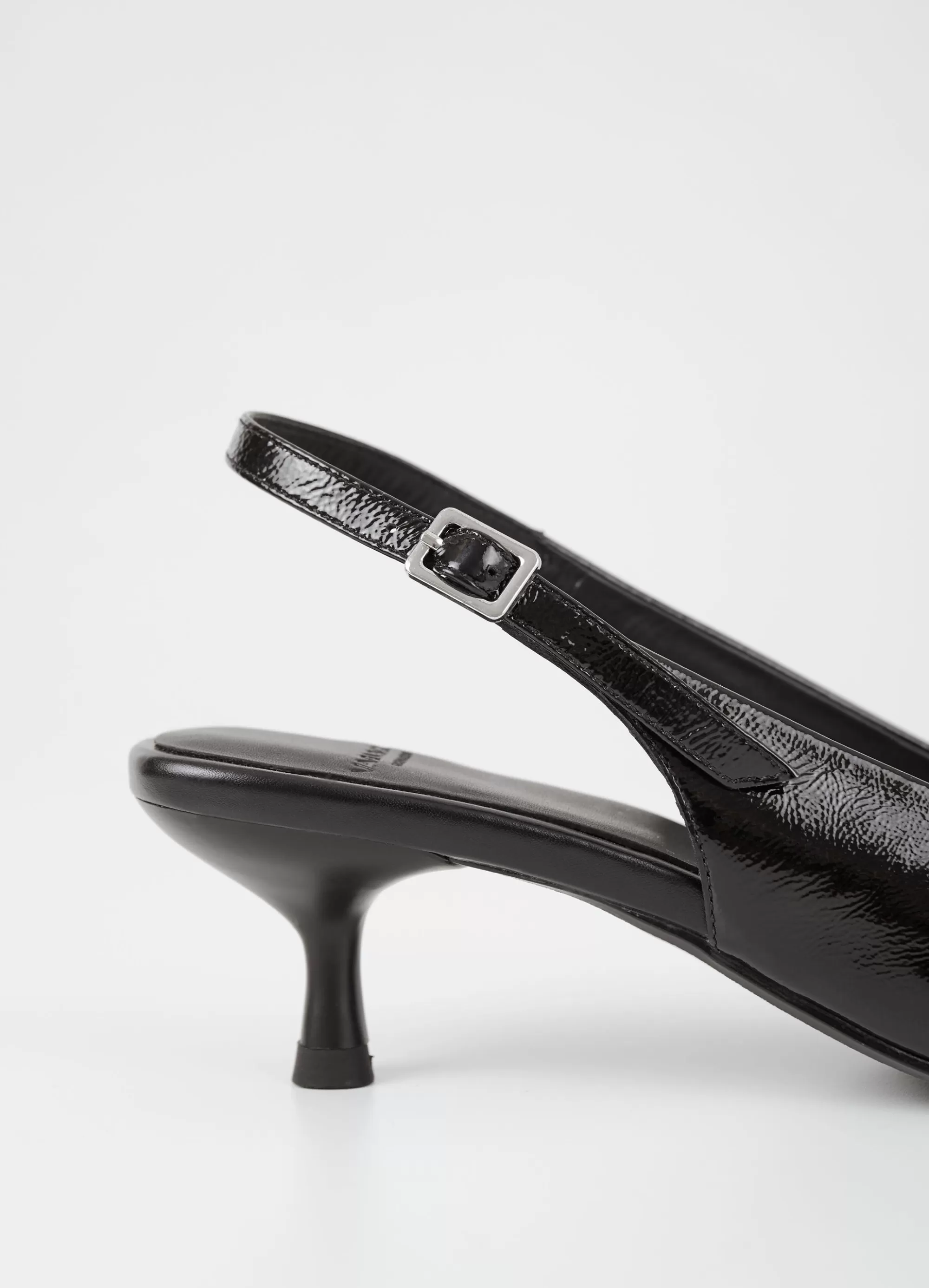 Vagabond Slingbacks | Pumps | LYKKE PUMPS Blackpatentleather