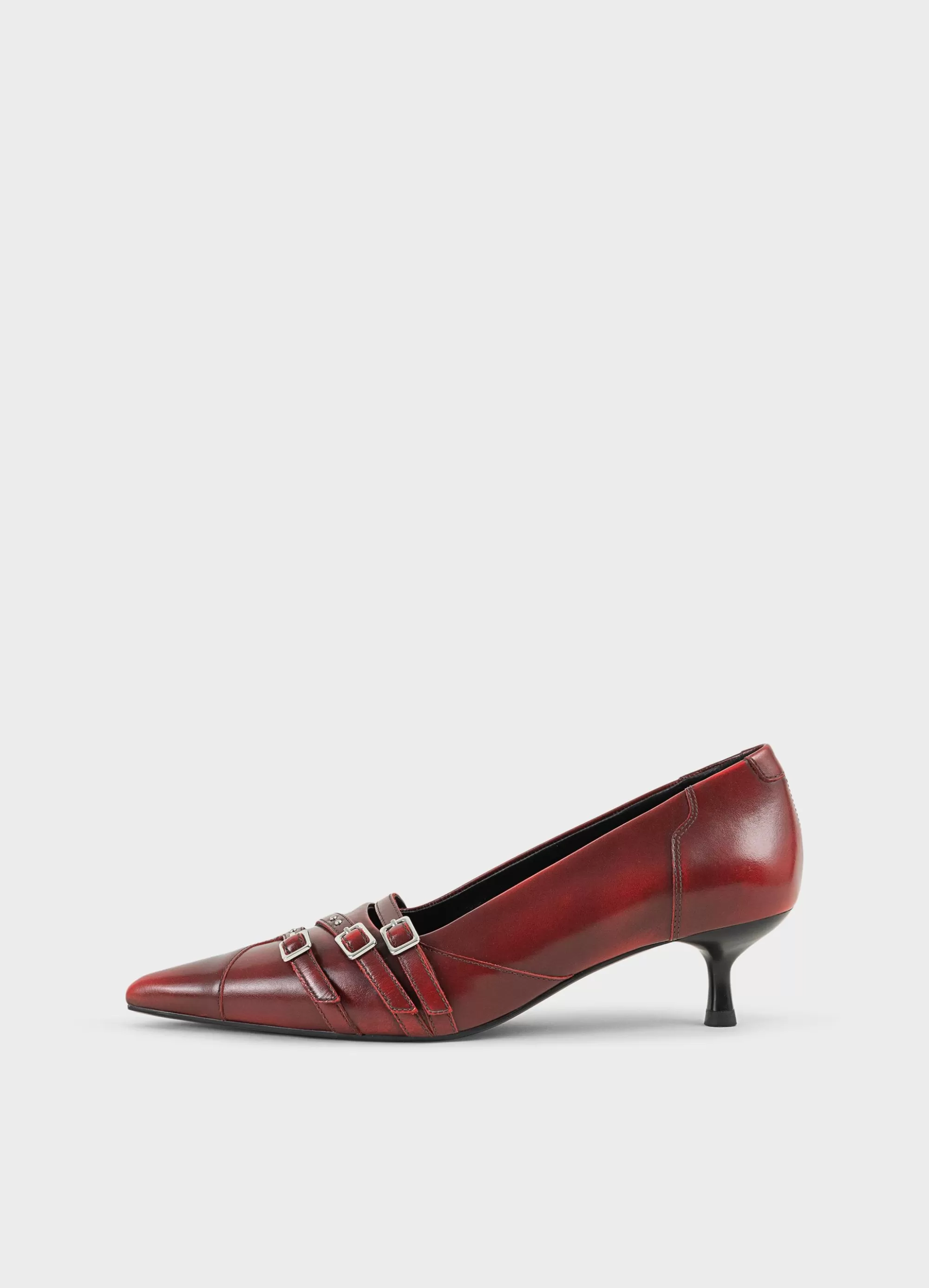 Vagabond Pumps | LYKKE PUMPS Redbrush-offleather