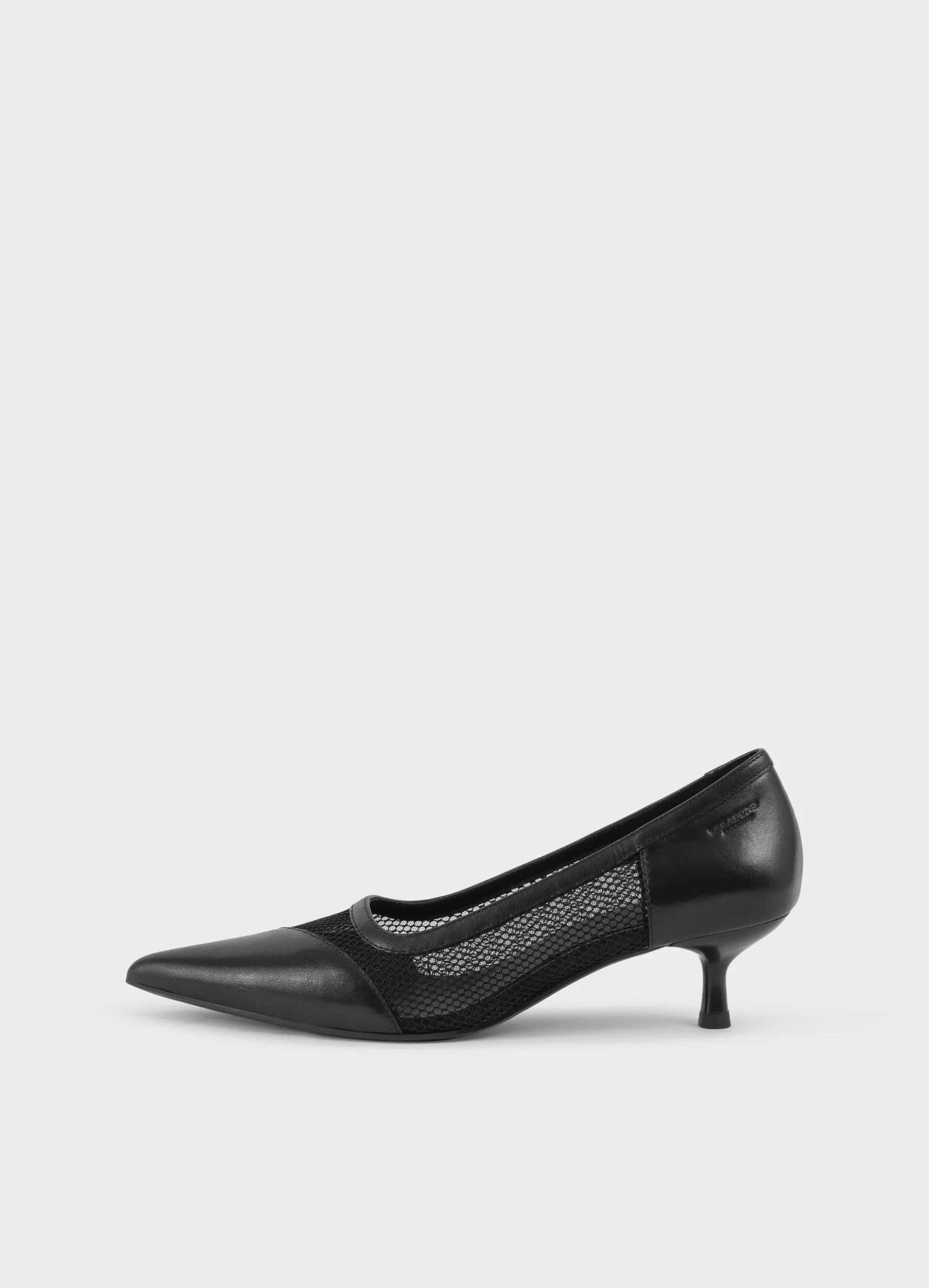 Vagabond Pumps | LYKKE PUMPS Blackleather/mesh