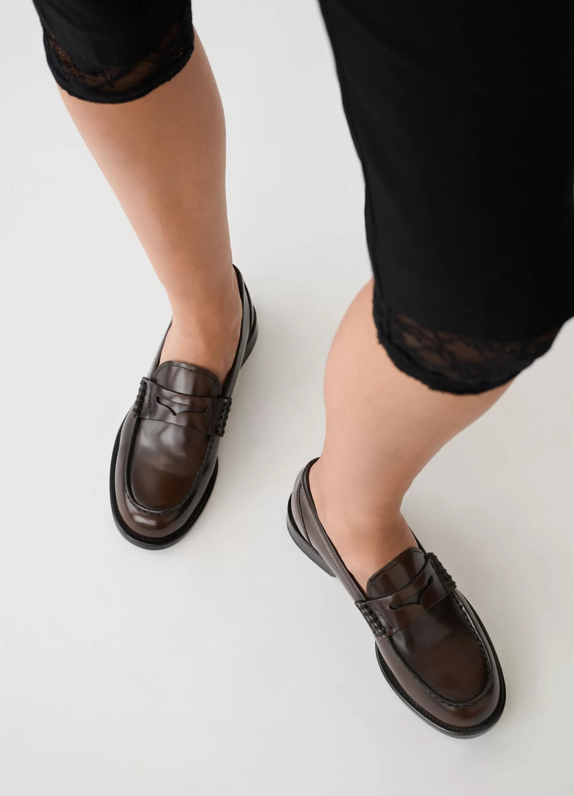 Vagabond Loafers | NAIMA LOAFER DarkBrownpolishedleather