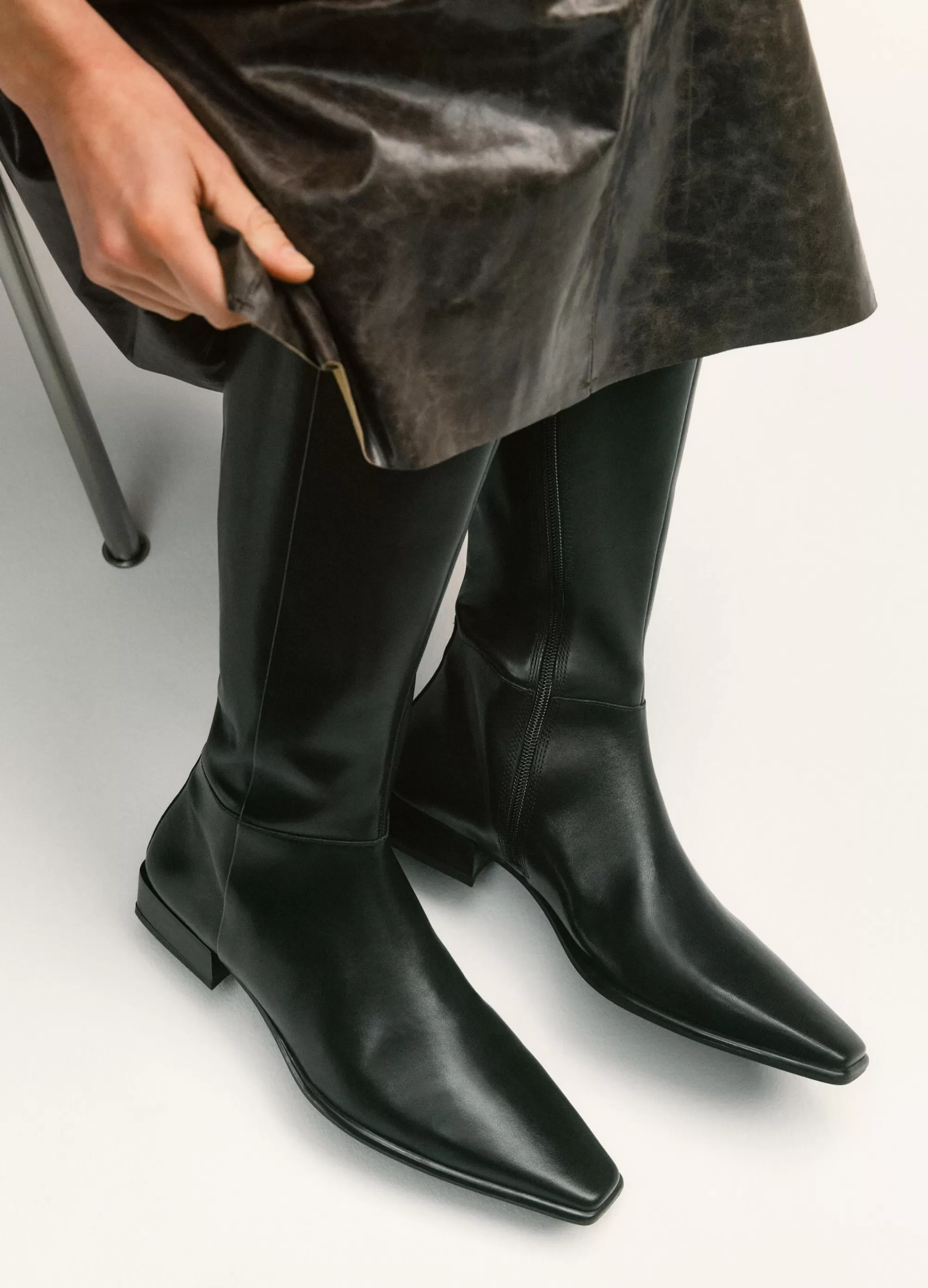 Vagabond Tall Boots | Boots | NELLA TALL BOOTS Blackleather