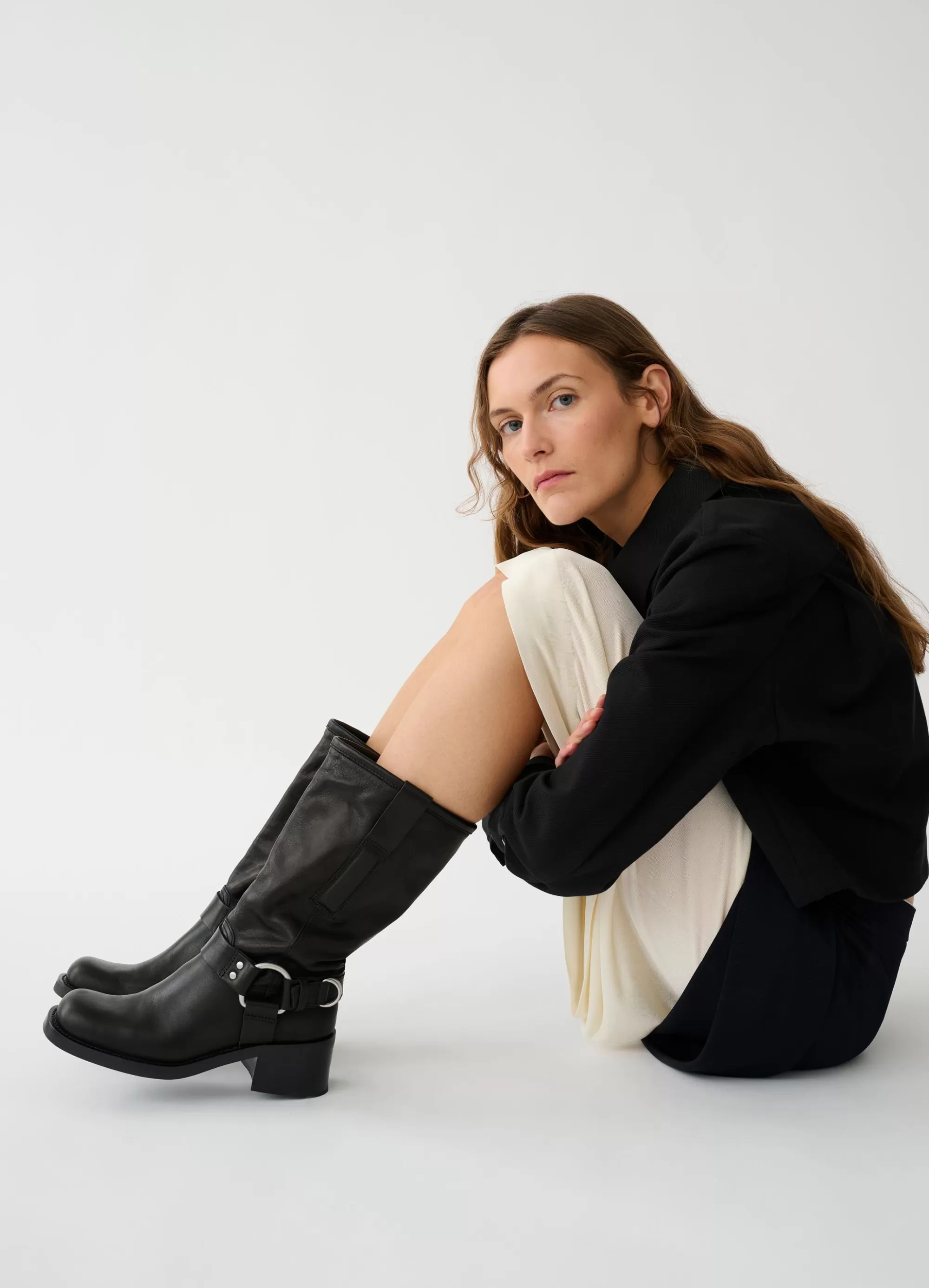 Vagabond Tall Boots | Boots | NOUR TALL BOOTS Blackleather