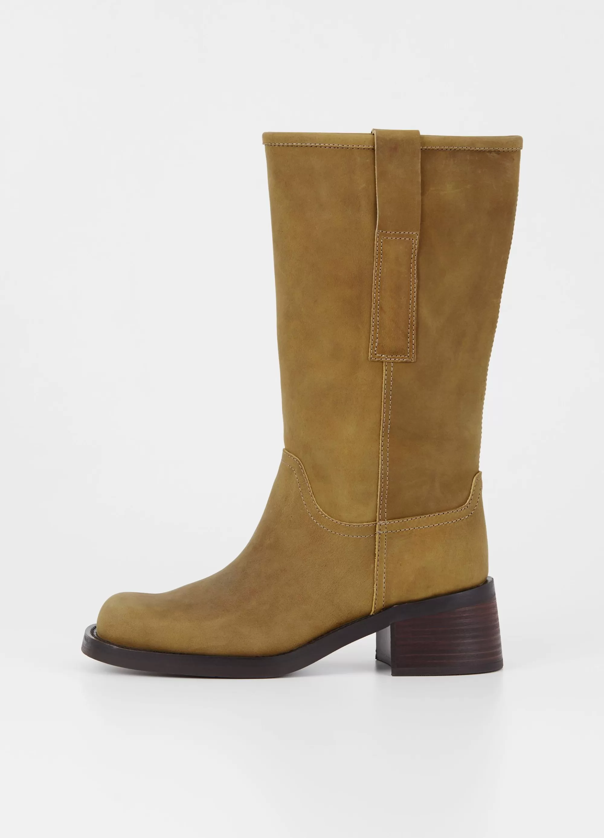 Vagabond Tall Boots | Boots | NOUR TALL BOOTS Greenoilynubuck