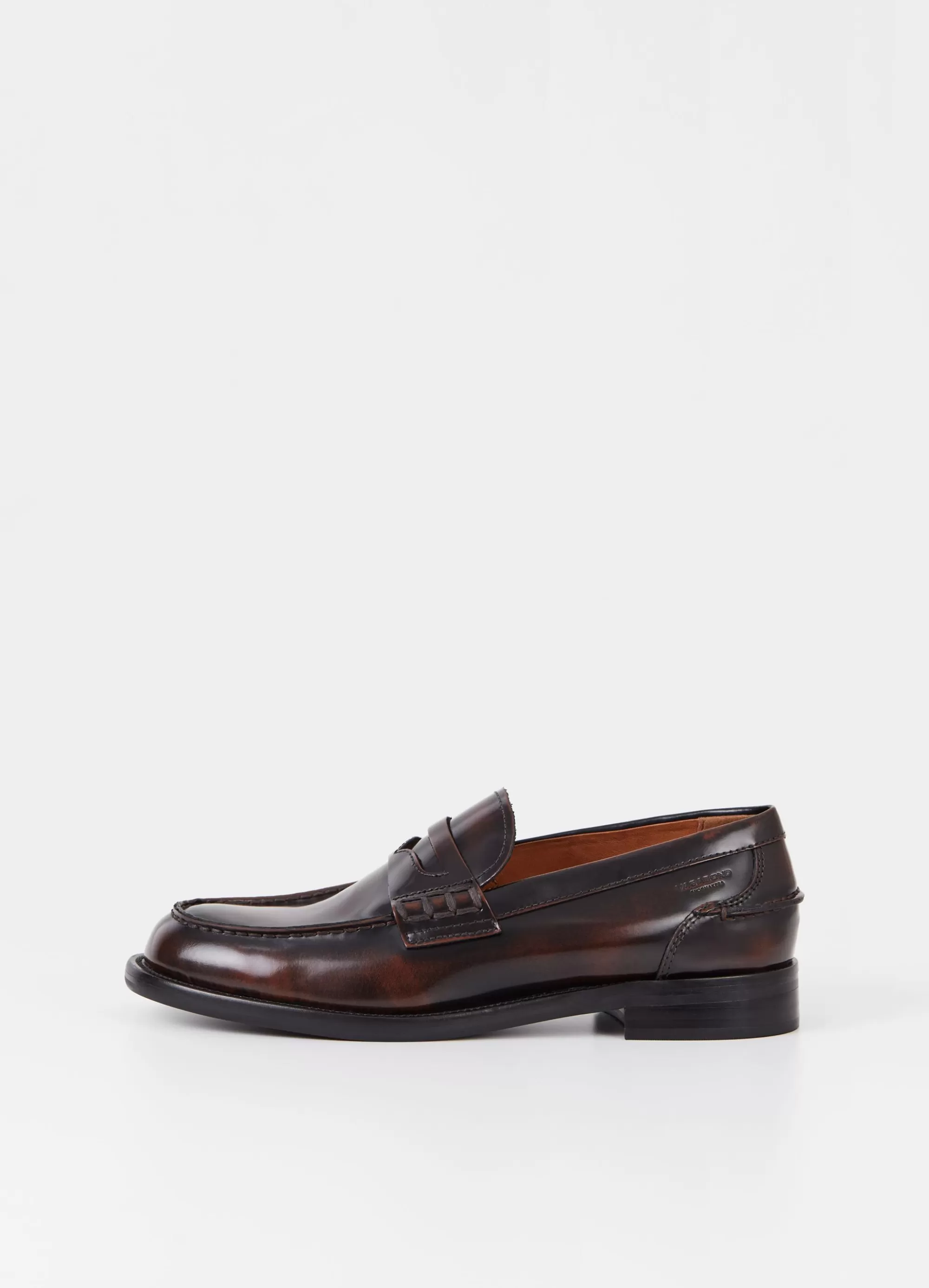 Vagabond Loafers | STEVEN LOAFER DarkRedpolishedleather