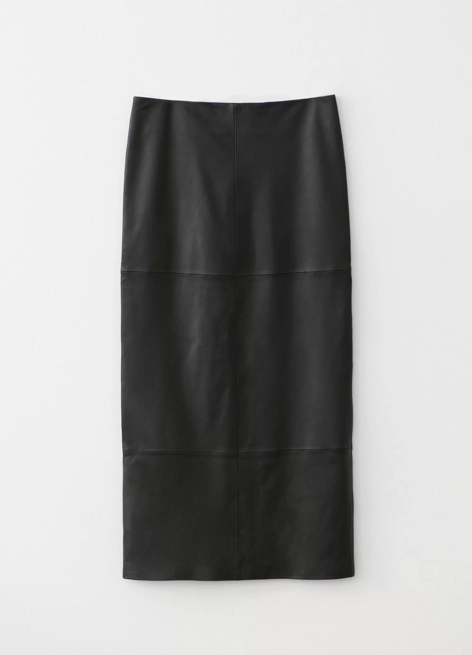 Vagabond Leather Garments | THE MAXI SKIRT Blackleather