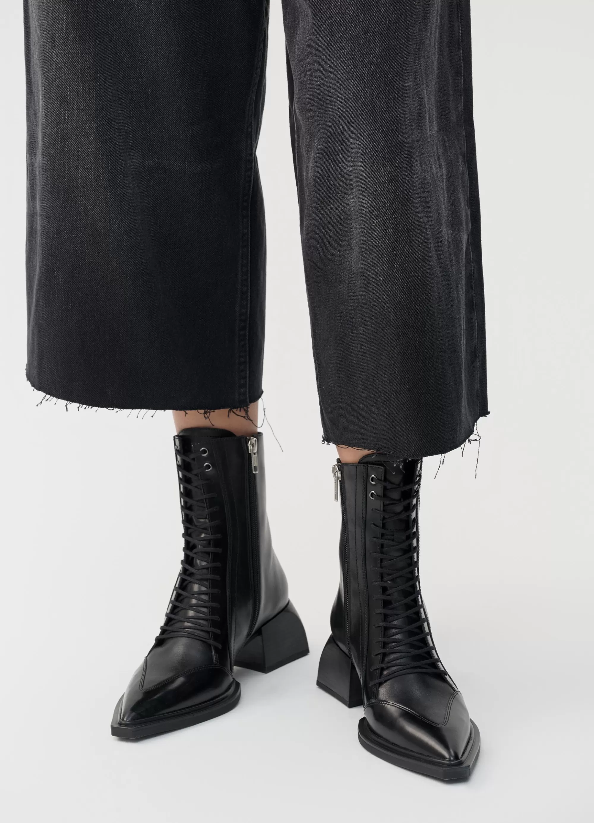 Vagabond Boots | VIVIAN BOOTS Blackleather/comb