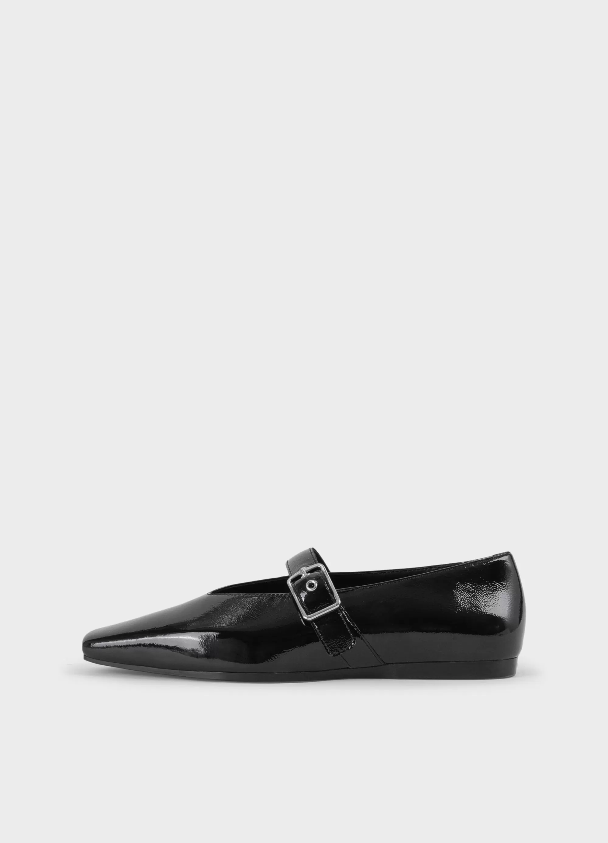 Vagabond Ballet Flats | Mary Janes | WIOLETTA SHOES Blackpatentleather